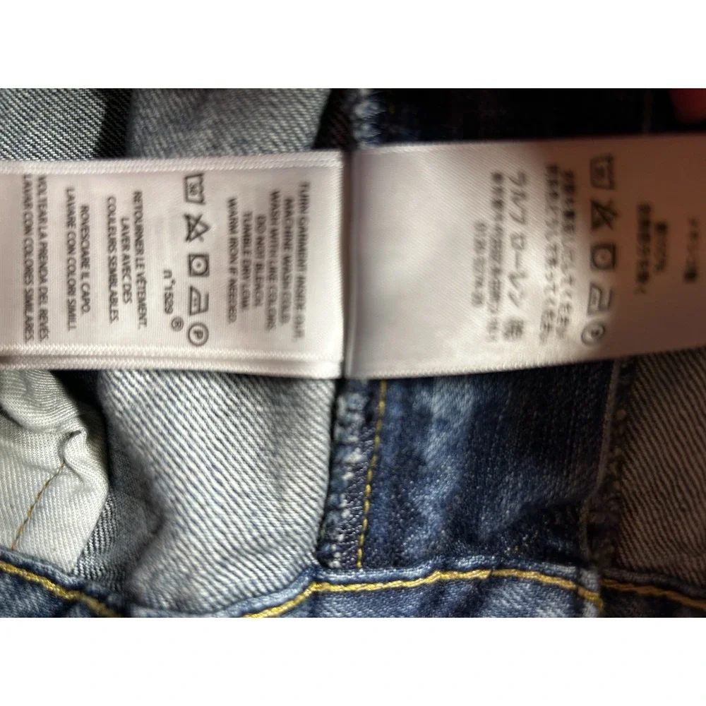 Polo Ralph Lauren Jeans Men's 36x36 Light Wash Straight Leg Denim Cotton - Picture 6 of 11